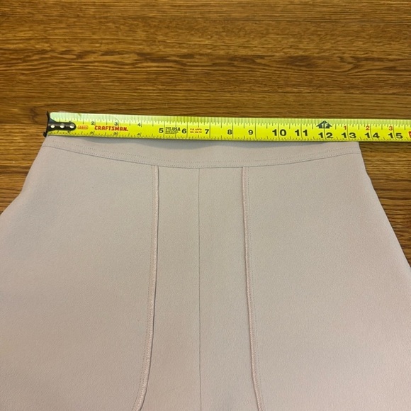 See By Chloe Wide Leg Pale Pink Seam Detail Culotte Pants Size 36 Quiet Luxury - Picture 11 of 13